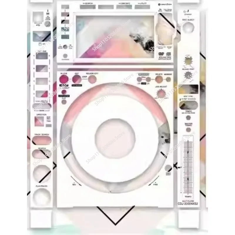 for  Pioneer CDJ-2000NXS2 PVC self-adhesive film disc player CDJ2000NXS2 third generation protective sticker(Not a machine)