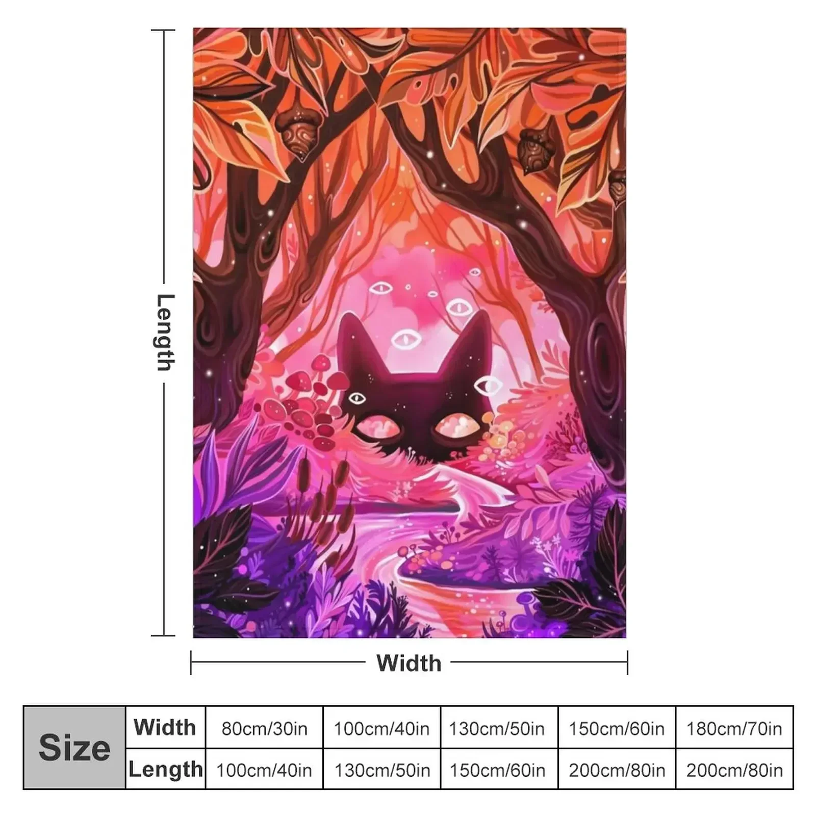 Dreams of Fall Throw Blanket Soft Thermal Heavy cosplay anime Blankets