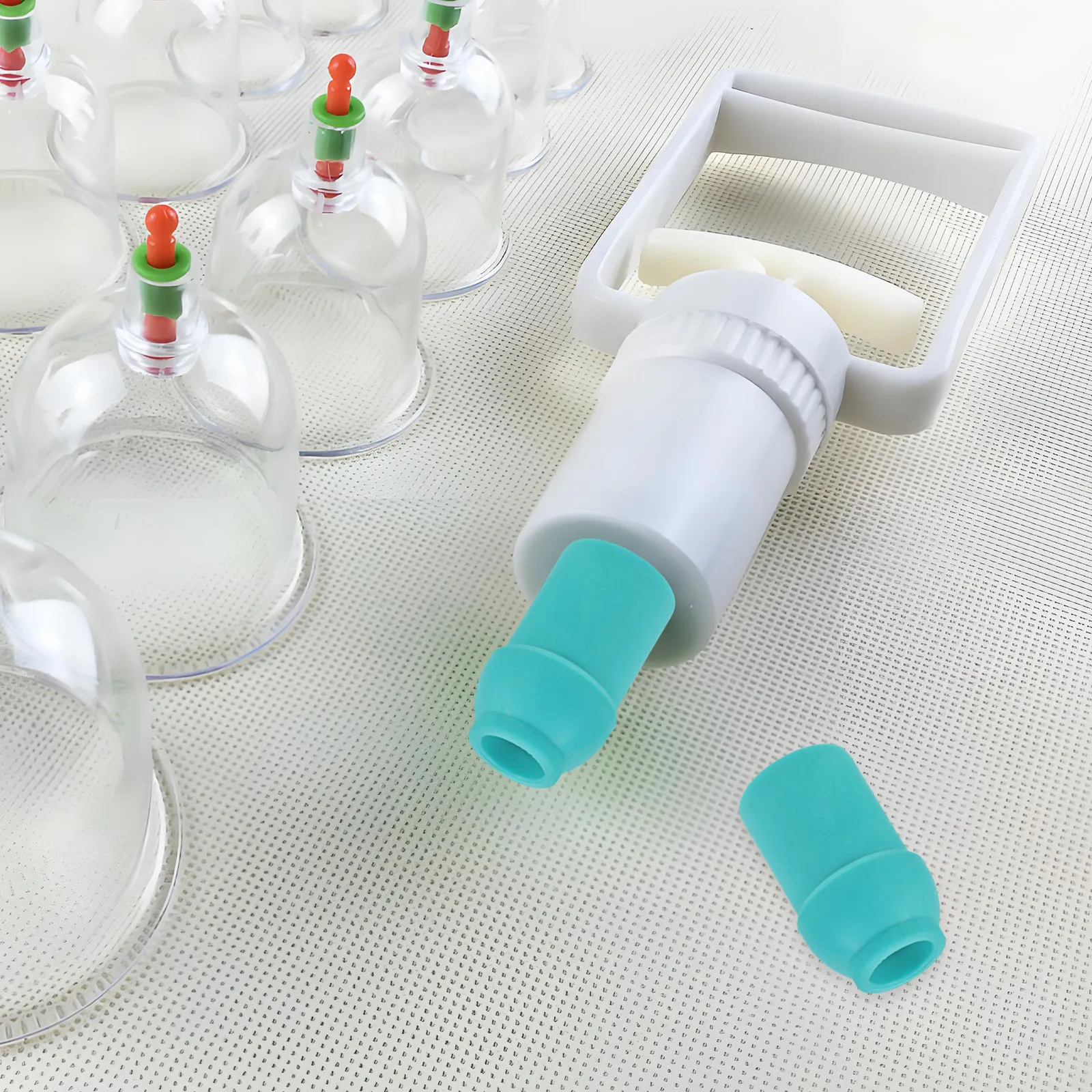 

10Pcs Cupping Pump Connector Tips for Handheld Suction Pump Versatile Cupping Therapy Tools Precision Engineered Leakproof