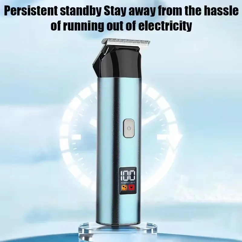 Youpin RUIBO メンズ用ひげトリマー 充電式電気シェーバー コードレスヘアクリッパー トリマーセット 防水メンズシェービングキット