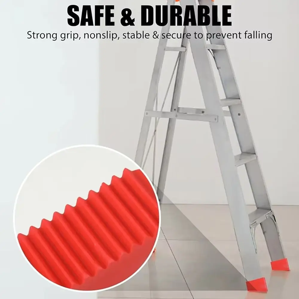 NEW 1Pc Durable Non-slip Step Ladder Pad Rubber Insulating Foot Sleeve Feet Covers Chair Replacement