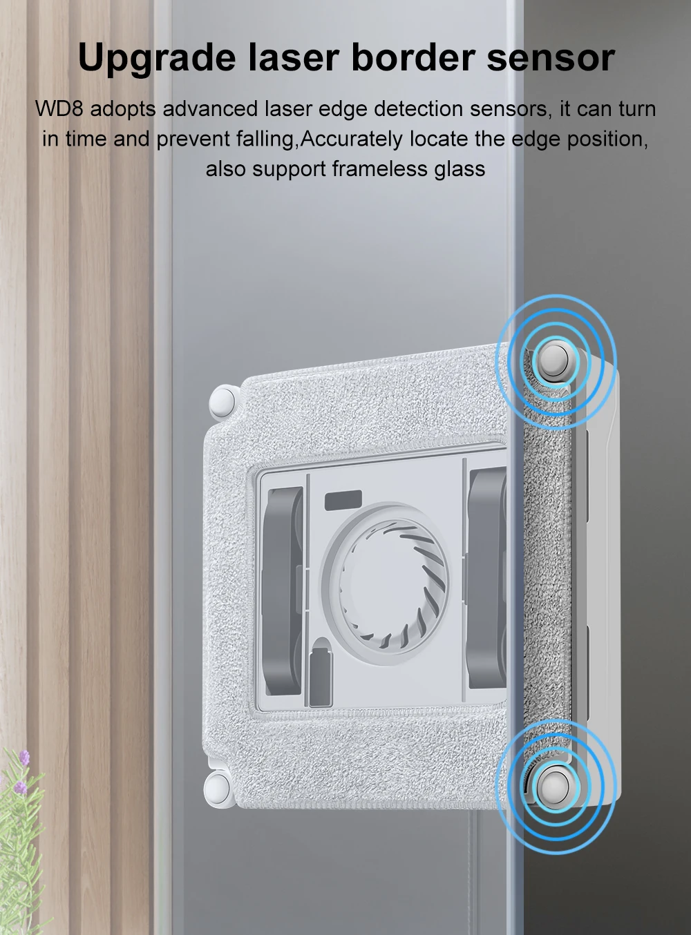 Robot Window Cleaner, Dry and Wet Window Cleaner, Robot With APP Control, Automatic Window Robot Cleaner, Glass Cleaning