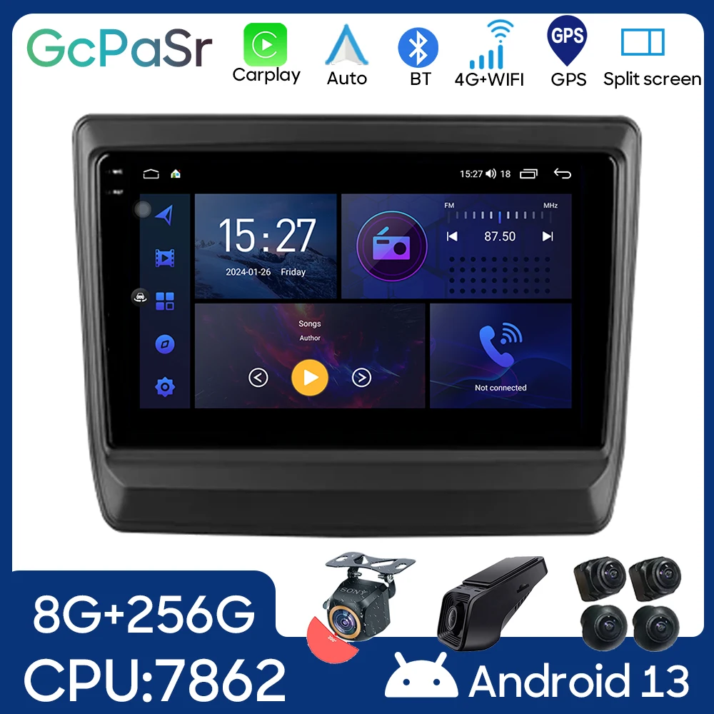 

Android Auto For lsuzu D-MAX 3 RG 2019 - 2023 Car Radio Head Unit Multimedia Video Player GPS Navigation 5G WIFI BT No 2din DVD