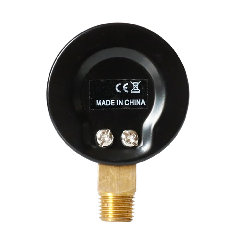 Medidor de pressão de aço, compressor de ar 0-160 psi 0-mini portátil, marcadores de números claros, alta precisão, medidor de pressão npt