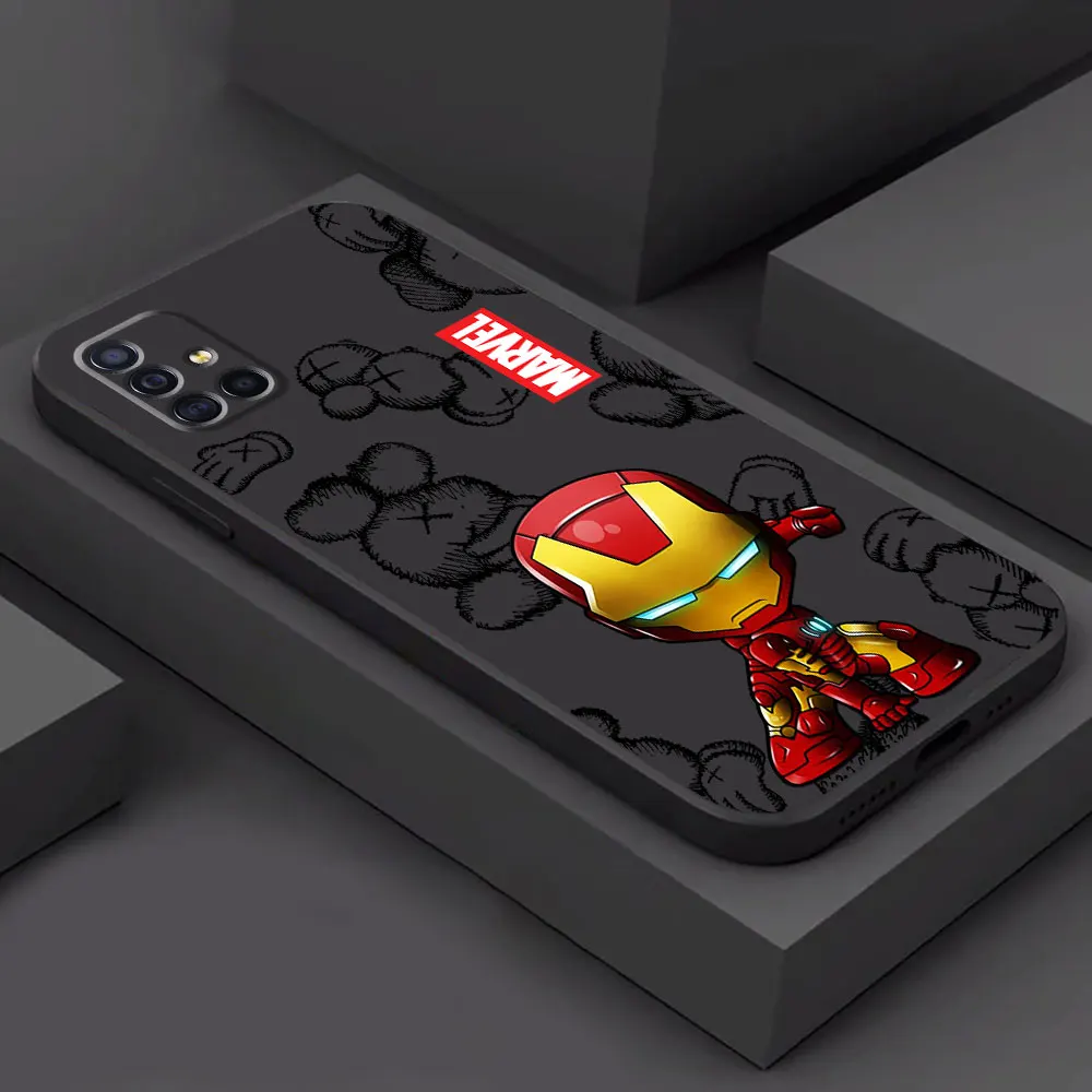 Etui Marvel Ironman Spiderman na jad Samsung Galaxy A50 A10s A70 A54 A34 A24 A10 A03 Core A04 A03s A04s A40 A20e A02