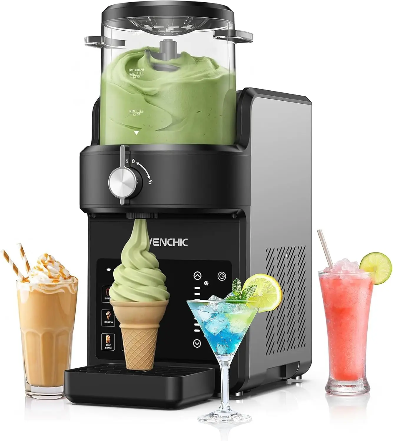 Home 6 In 1 Slushie Soft Serve Ice Cream Maker