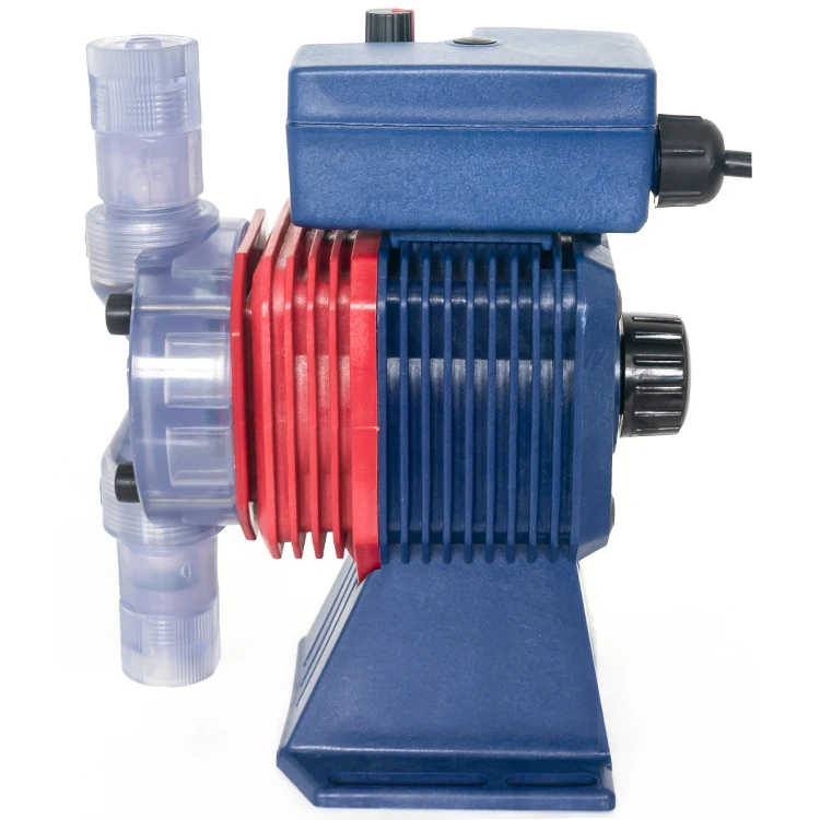 2023  4-20mA Manual PVDF Pump Head Metering Pumps Single Phase Chlorine Micro Solenoid Dosing Pump