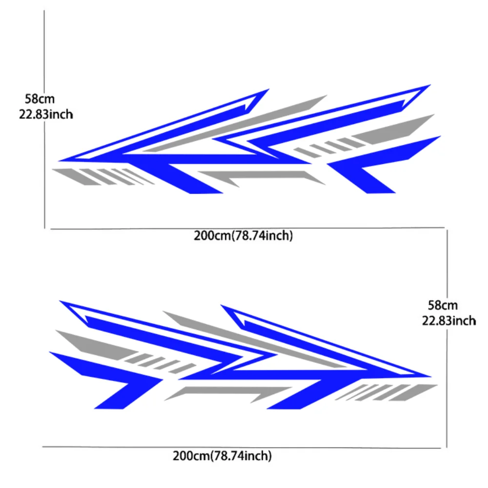 Abstract speed futuristic arrow decal sticker car sticker full body decal decoration covering scratch protection car sticker wat
