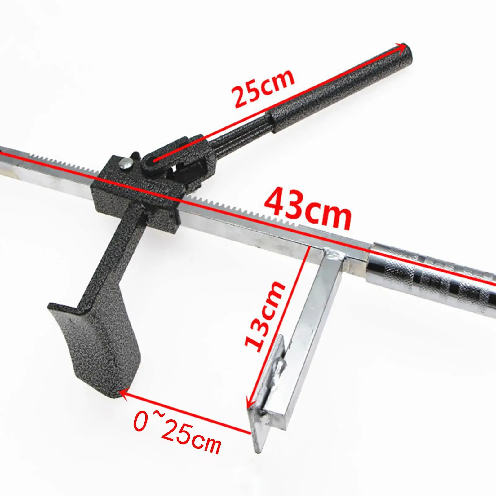 手動タイヤチェンジャー,使いやすい,スチール,プレミアム交換,ポータブル,耐久性のある取り付けツール,長さ43cm