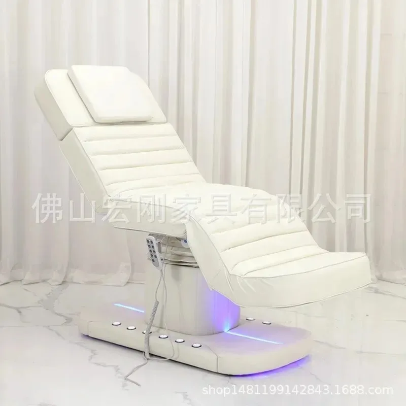 Electric Beauty Eyelash Beauty Salon Electric Foot Control Lifting Facial Management Bed Massage Micro Injection Bed