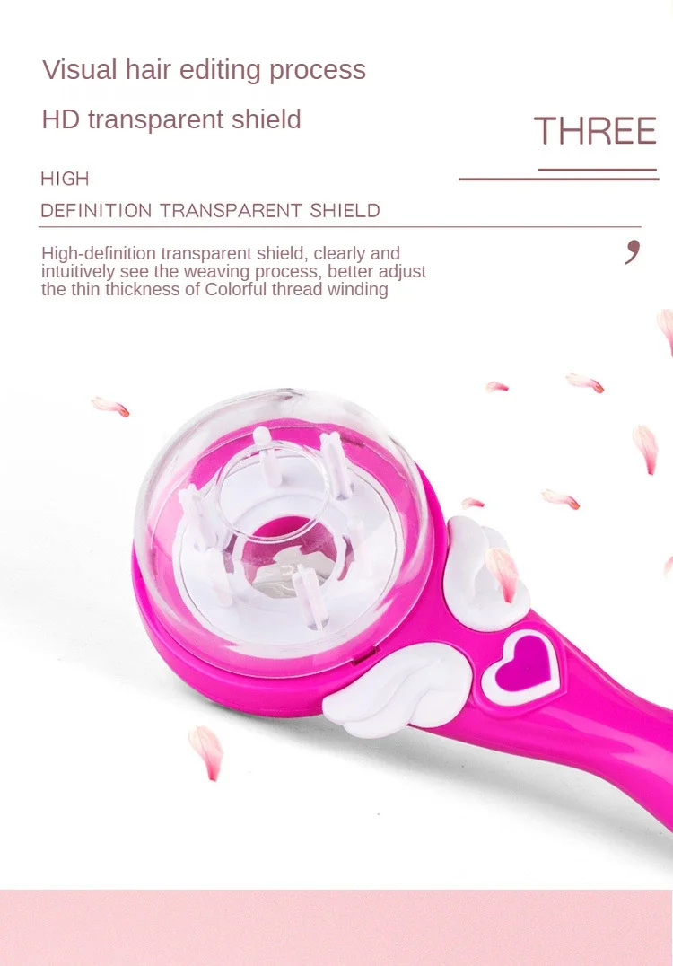 أداة مصففة شعر كهربائية تصنعها بنفسك ، آلة تويست أوتوماتيكية لخلق تسريحات شعر ممتعة ، هدايا ألعاب للفتيات والأطفال ، إبداع ، تصنعها بنفسك #3