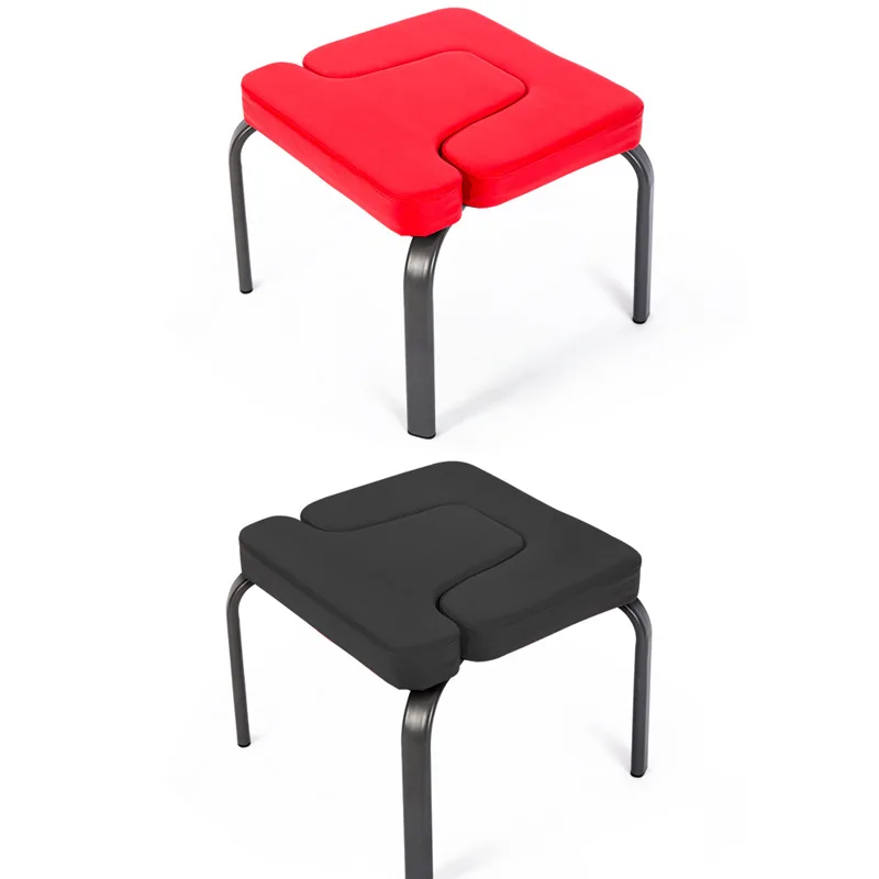 

Yoga Inversion Bench Multifunction Yoga Assisted Inverted Chair Hand Stand Stool with Soft Mat for Relieve Stress