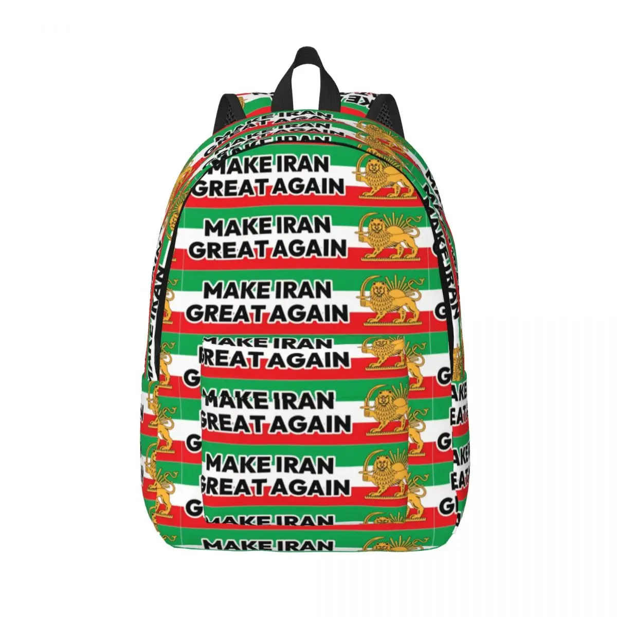 

Make Iran Great Again Backpack Workout Backpacks Unisex Cool School Bags High Quality Pattern Rucksack