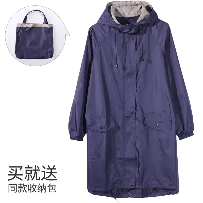 One Size Breathable Women Raincoat Lightweight Rain Coat Poncho Ladies Waterproof Men Raincoats Adults Windproof Cloak