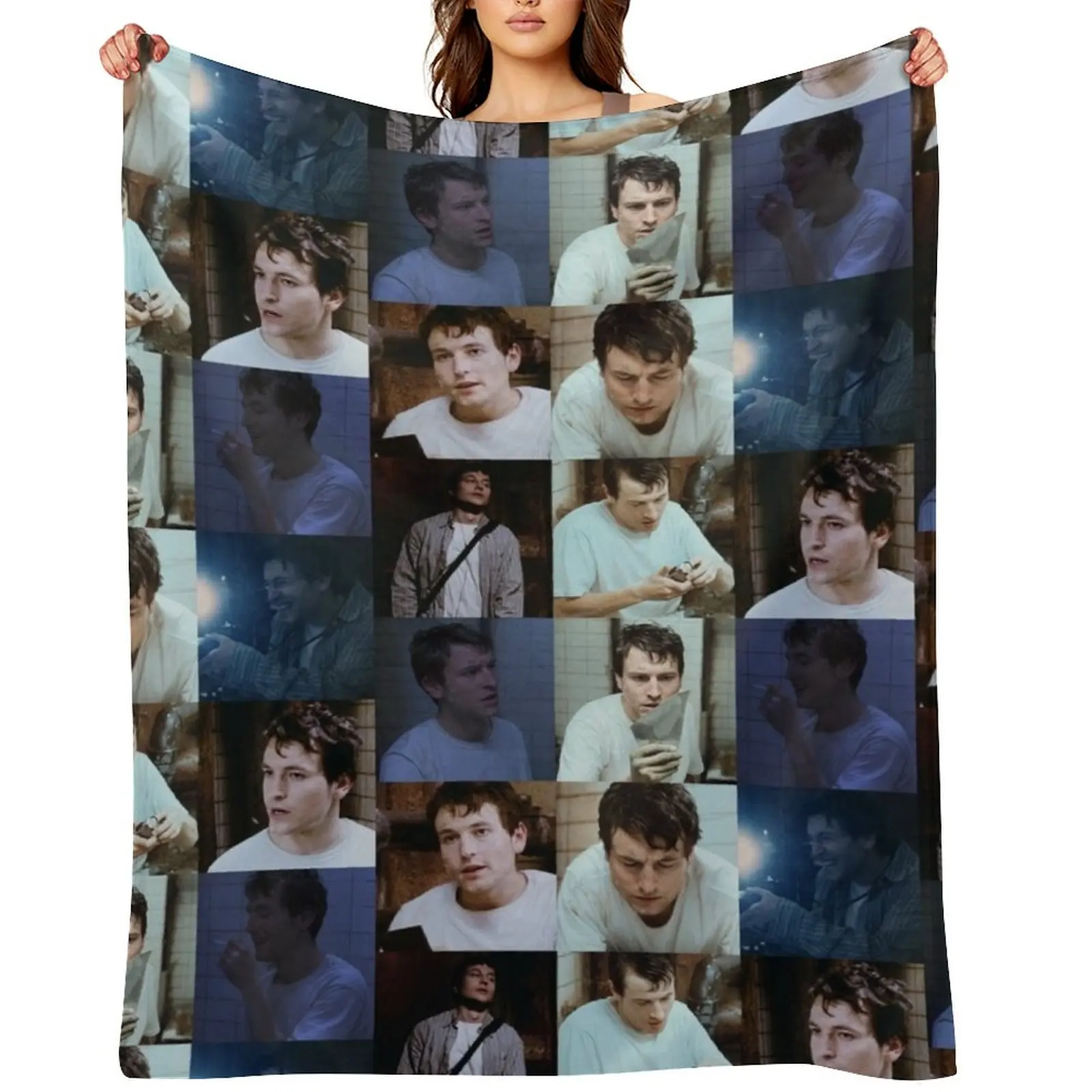 

Adam Stanheight (Leigh Whannell) Throw Blanket Flannel funny gift Thin Blankets