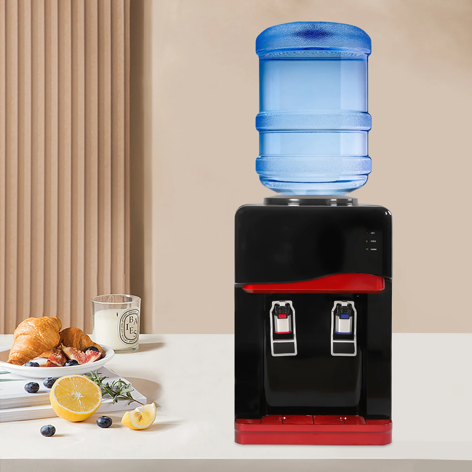 

Water Dispenser with Child Lock, Electronic Cooling System, Hot & Cold Water Options, Safe and Stylish Design