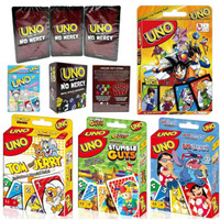 7styles UNO FLIP! Pokemon Board Game Anime Cartoon Pikachu Playing Cards Christmas Card Table Game for Kids Birthday Gift Toy