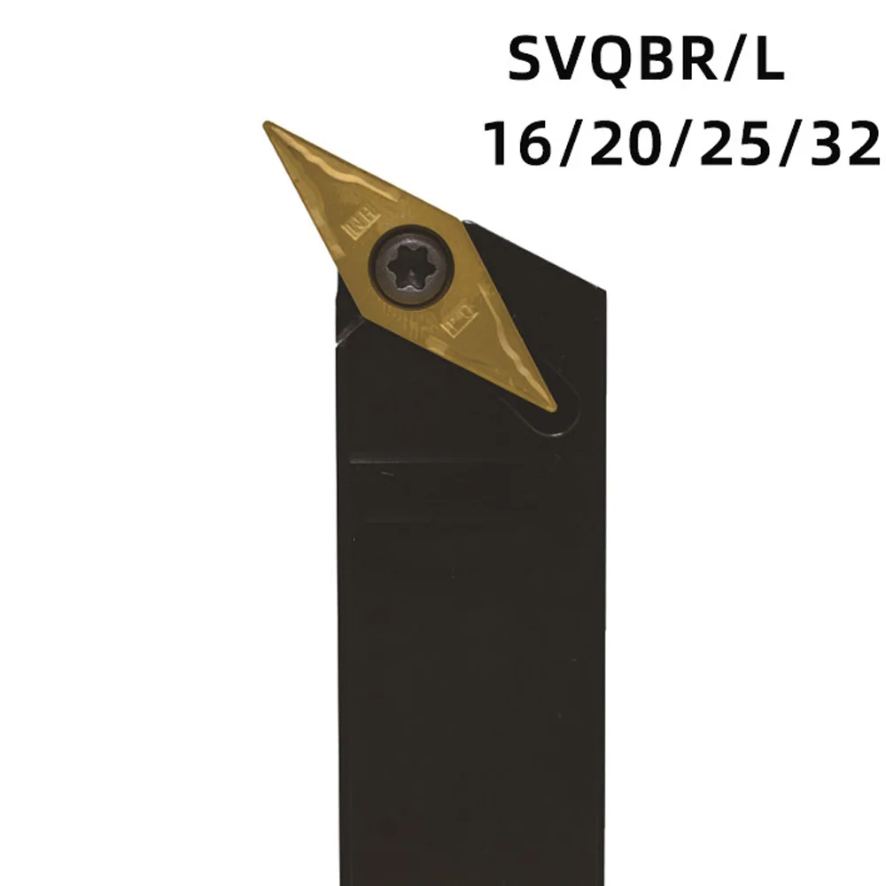 تحول لوحة مخرطة الملحقات SVQBL1212H11 SVQBR1616H11 SVQBR2525M16 SVQBR3232P16 SVQBR2020K11 آلة التحكم CNC أداة حامل