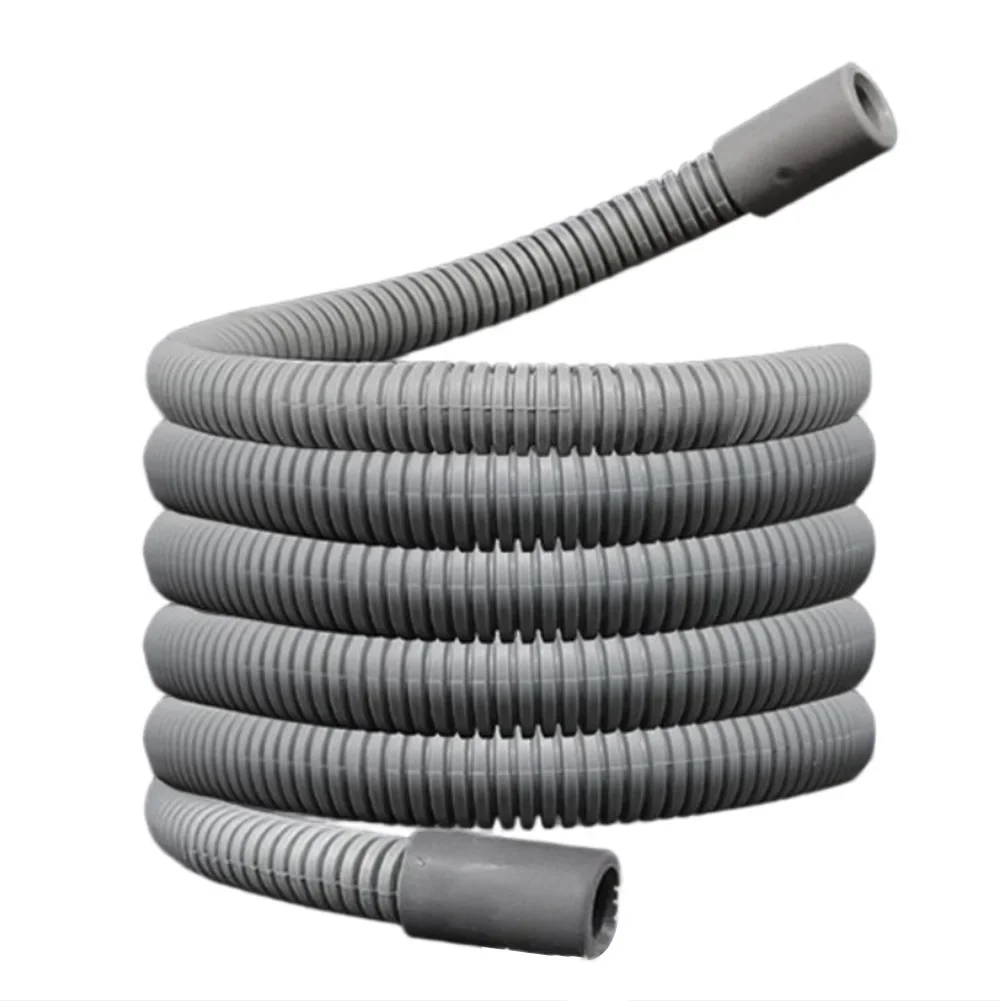 

Water Pipe Extension Dryer Drain Hose For Laundry Room PE PT Anti-leak Snug Fit Quick Tool-free Install Efficient Drainage