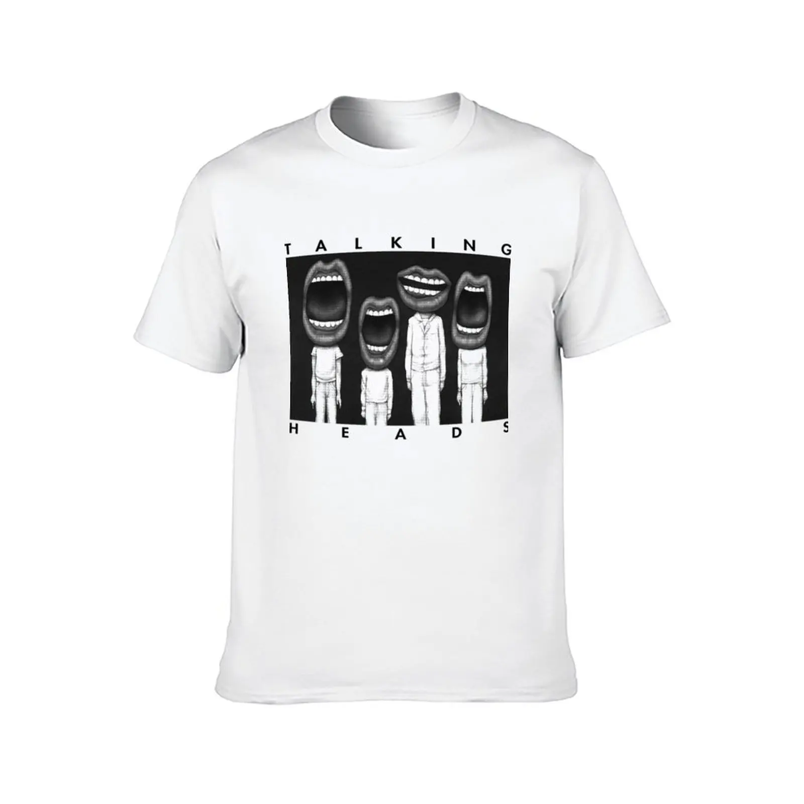 Talking Heads T-Shirt black cotton t-shirt plain for man package graphic t shirts for man T-Shirt