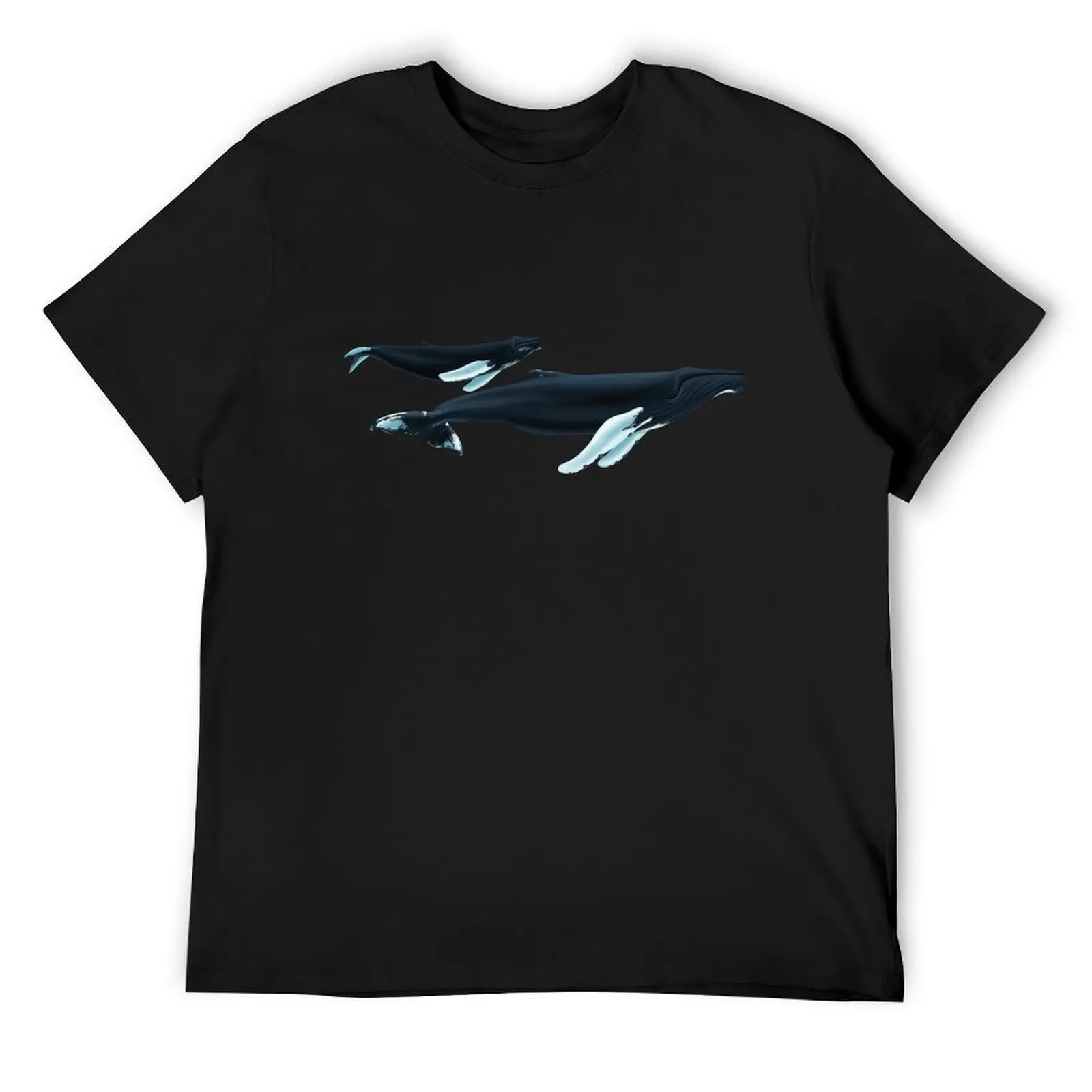 Humpback Whales - Nile and Teacup T-Shirt Short sleeve tee vintage anime shirt mens fashion