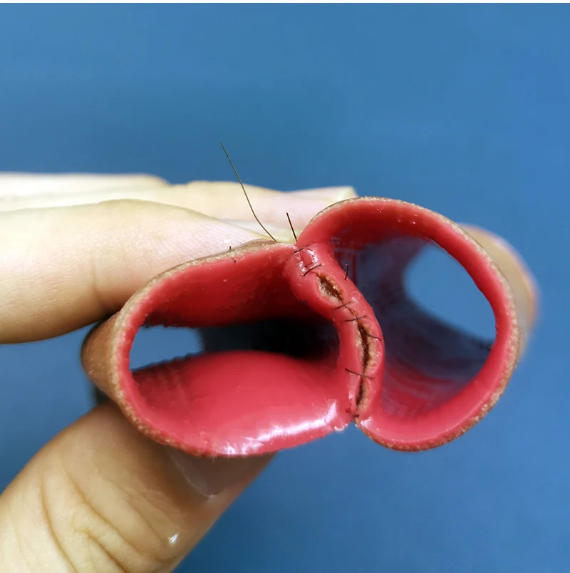 

Лапароскопический кишечный кишечник в конце анастомоз, шовная практика, хирургия, моделирование, обучение, обучающая модель кишечника