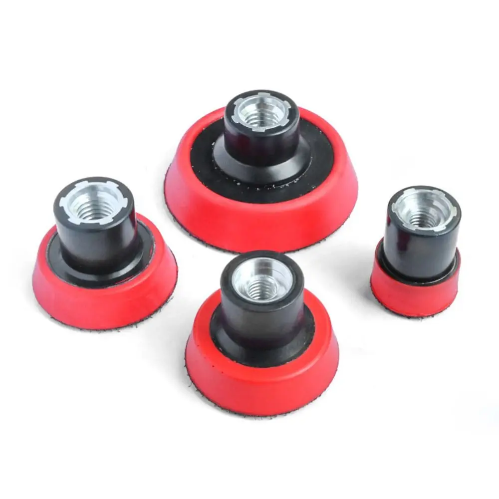 

30mm/50mm/75mm Plate Backing Pad PU Hook-Loop Sponge polishing disc Flocking Wear-Resistant Grinding Polishing Tool