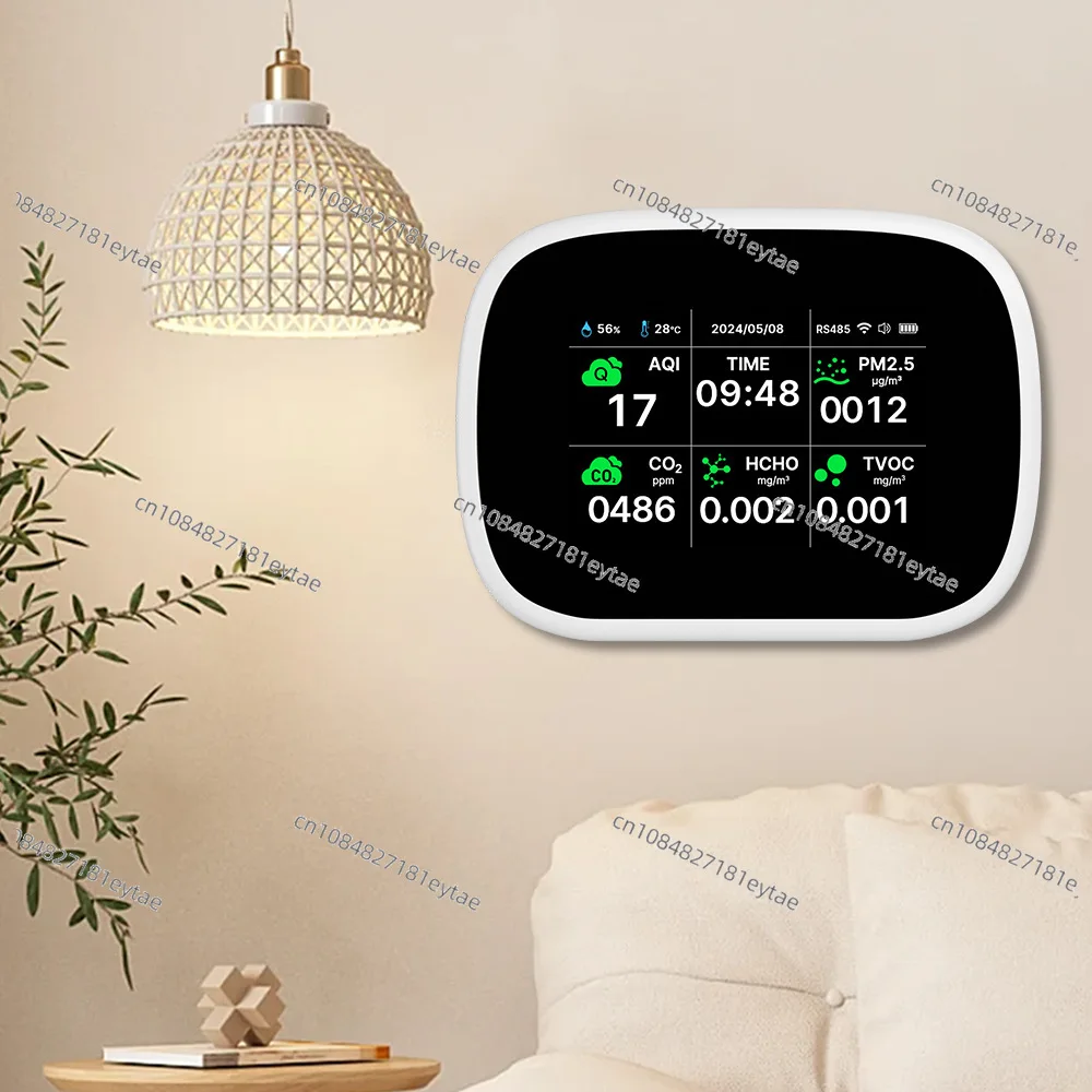 0 in 1 air quality detector NDIR sensor PM2.5 carbon dioxide TVOC formaldehyde