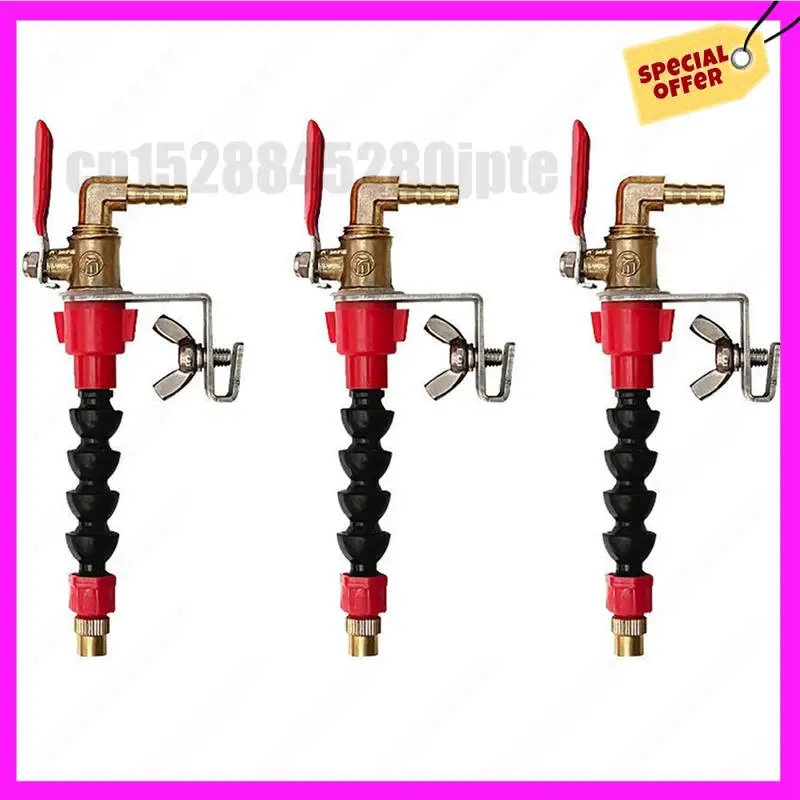 -ABUB 3X Dust Remover Water Sprayer System For Marble Brick Tile Cutting Machine Nozzle Coolant Misting Angle Grinder Cutter