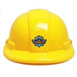 Crianças realista capacete de brinquedo simulação segurança capacete construção capacete capacete capacete educacional para fingir jogar jogo meninos presente