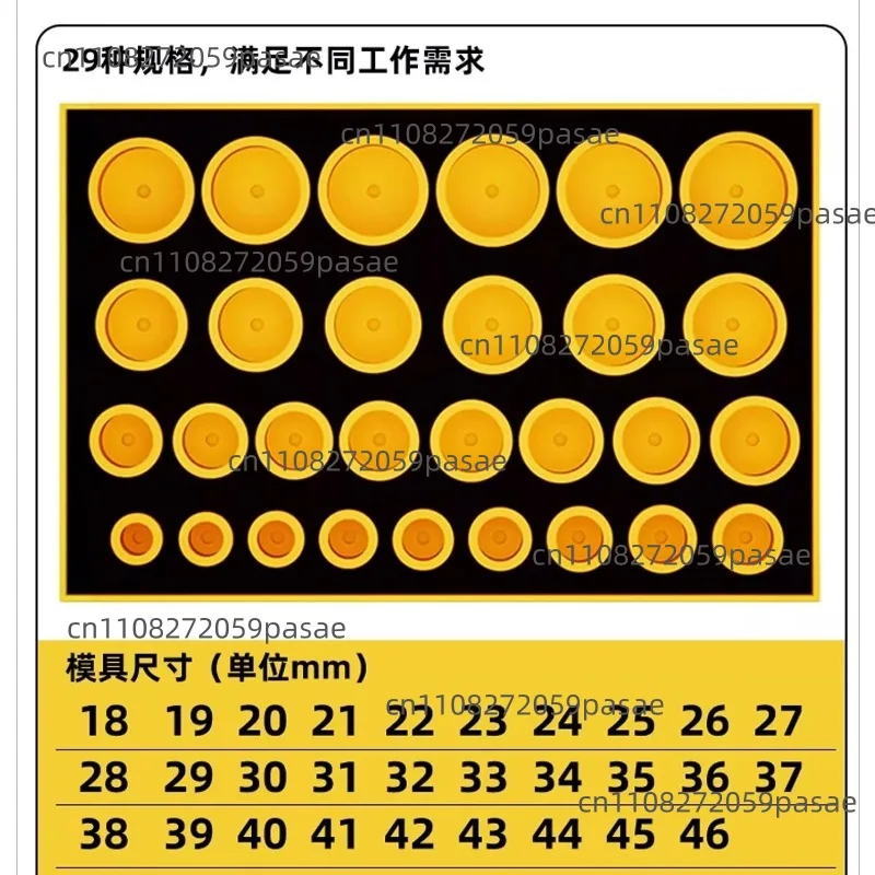 Tool Capping Machine, Back Cover Press Machine Professional Pressure Gauge Bottom Cover Tool Watch Press Machine