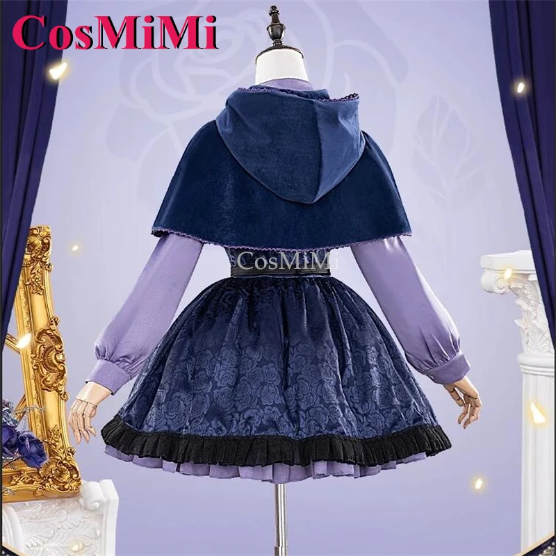 CosMiMi Love Chunibyo & Other Delusions Takanashi Rikka Cosplay Costume Sweet Elegant Daily Dress Carnival Role Play Clothing