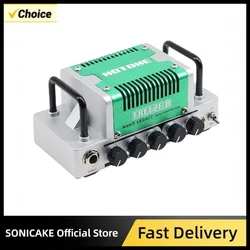 HOTONE Freeze B High Gain British Style Guitar Amp Head 5 Watts Class AB Amplifier with CAB SIM Phones/Line Output NLA-8