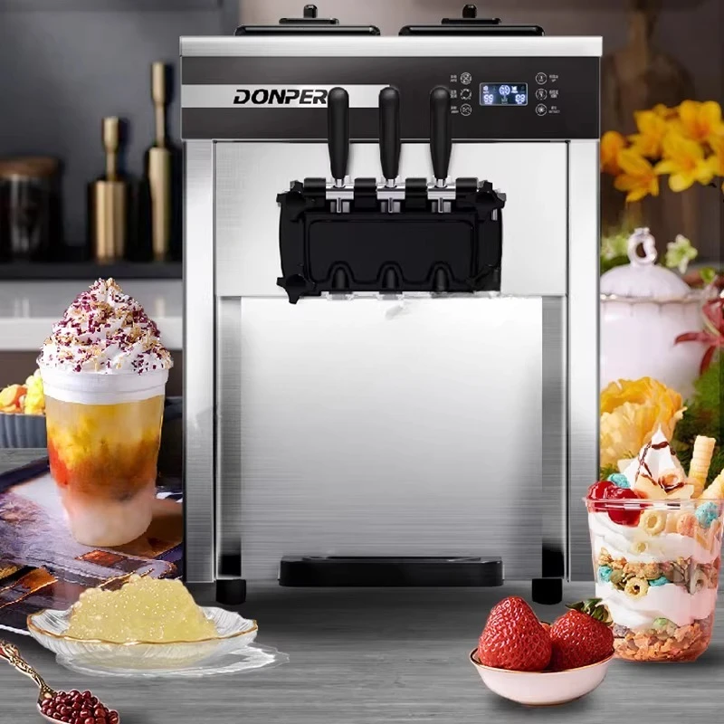

Rugged Heavy Gauge Ice Cream Maker Tough Reliable Performance Ice Cream Maker Daily Grind Restaurant Furniture Gelatiera XY60ICM