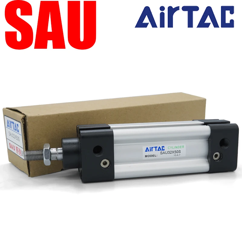 airtac-sau32-40-50-63-80-100-standard-air-cylinder-adjustable-buffer-pneumatic-linear-actuator-for-assembly-line