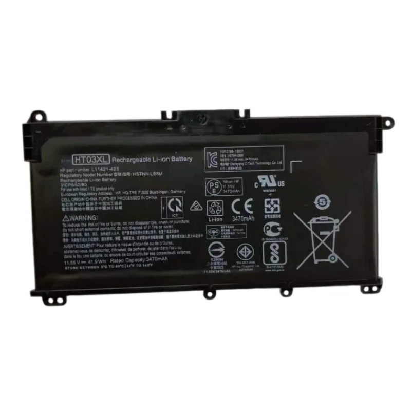 

Аккумулятор HT03XL емкостью 41,7 Вт·ч для 14-CE0014TU 14-CE0000 HSTNN-IB8O L11421-1C1-