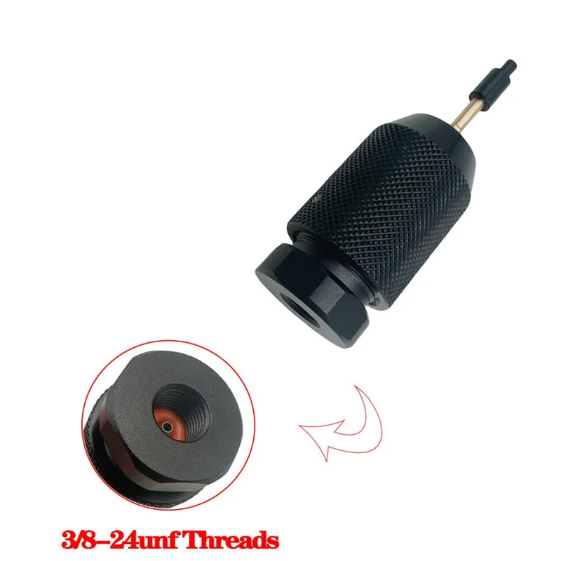 B45C CO2 Refill Charger Adapter Soda CO2 Cylinder 3/8-24Unf Threads To Fit 8G,12G,16G,24G