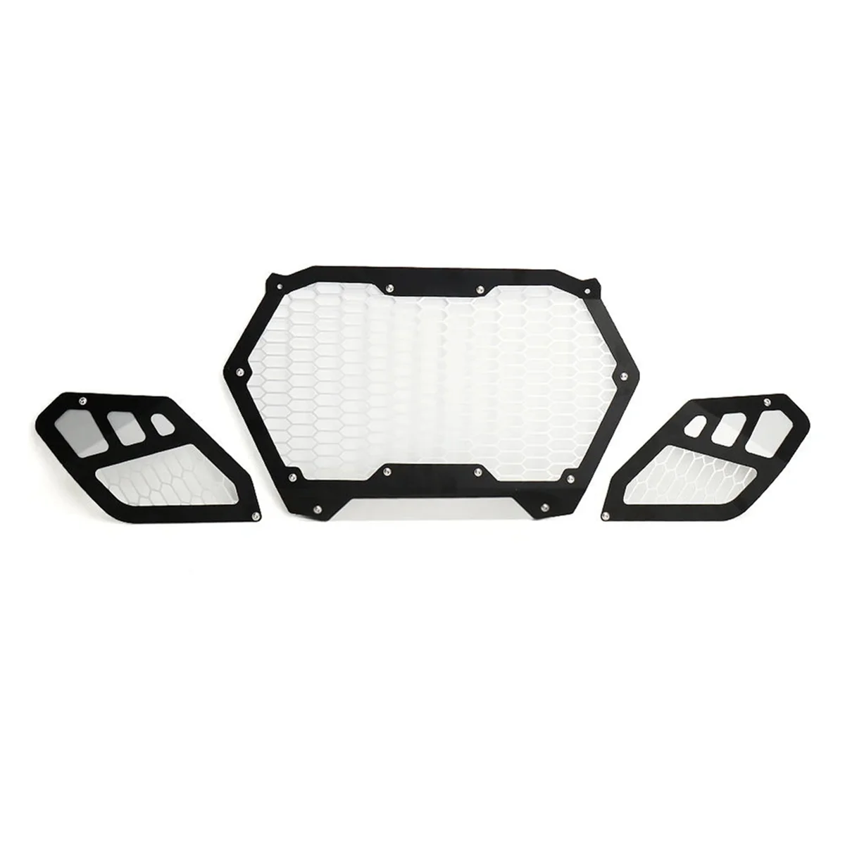 M0t-rUTV اكسسوارات قوس عدة مصبغة القيادة الجبهة شبكة شواء ل Can-Am Maverick R MAVERICK R 2024