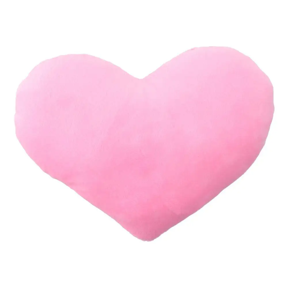 Pink Color Valentines Day Home Decorative Heart  Pillow Soft Pillow  Pillow Heart Shape