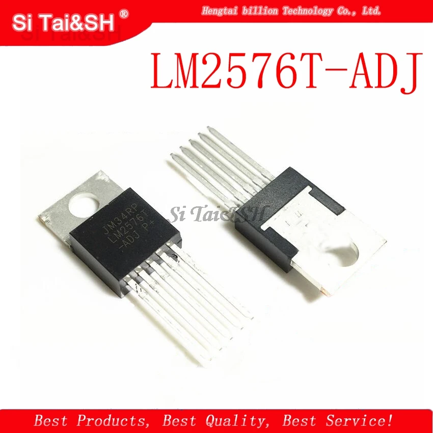 10pcs/lot LM2576T-ADJ LM2576 TO-220-5