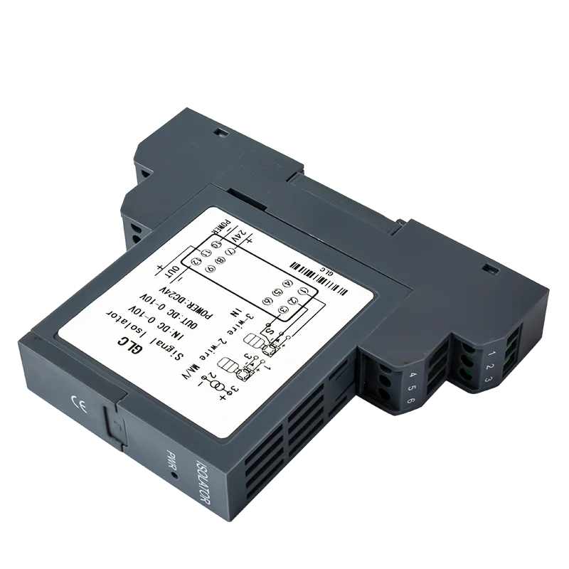 DC24V 1 en 1 sortie 0-10V 0-5V 1-5V 0-75mV transmetteur d'isolateur de Signal DC24V convertisseur de Signal de relais 4-20mA isolateur de Signal analogique