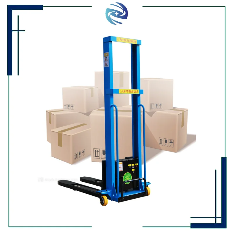 

Высококачественный электрический гидравлический штабелер с сертификатом CE, двигателем переменного тока и дистанционным управлением, высота подъема 1,3 м, в продаже