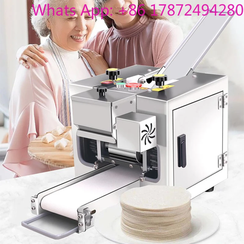 Large Dumpling Wrapper Maker 60-160mm Imitation Handmade Commercial Rolling Machine