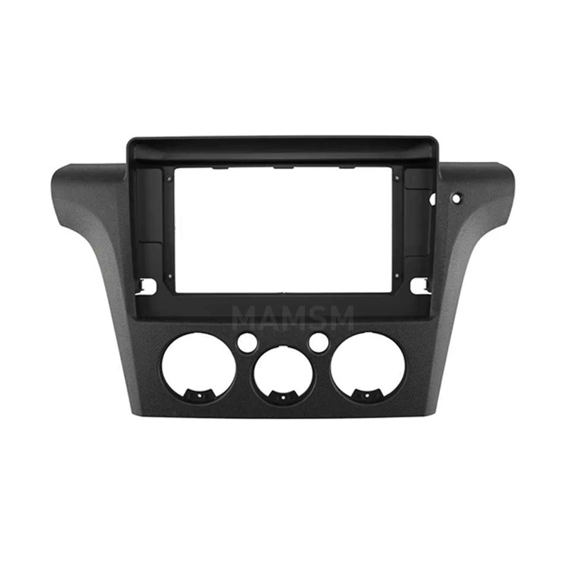 Marco de salpicadero de Radio de coche, Kit de tablero de 9/10 pulgadas para Mitsubishi Outlander Airtrek 2001-2005, adaptador de reproductor