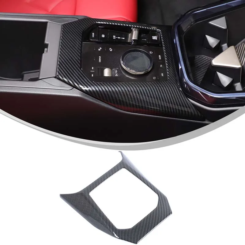 

1Pcs ABS Carbon Fiber For BMW X3 G45 2025+ Car styling central control gear frame decoration sticker car interior accessories