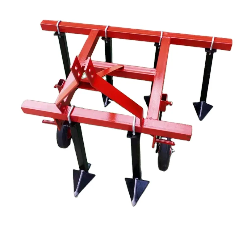Small Tractor Fitted Hoe Cultivator Rake Weeder 6 Tine Soil Loosen Tiller