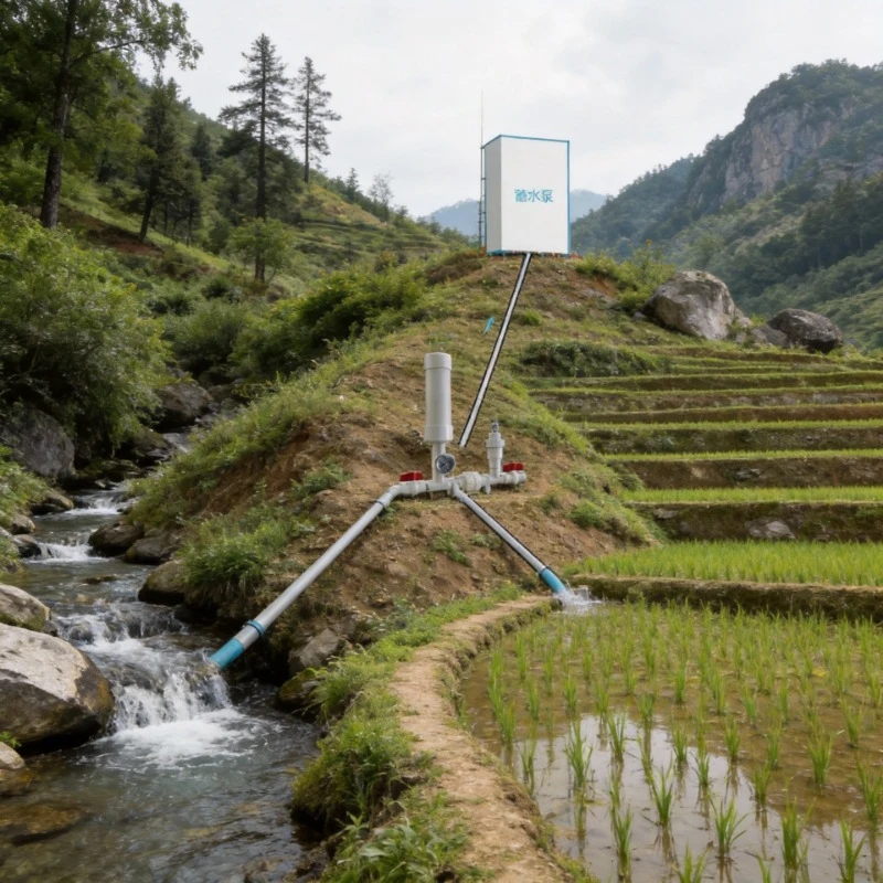 

Non-Electric Hydraulic Plunger Pump for Mountainous Irrigation – Manual Water Transfer Pump