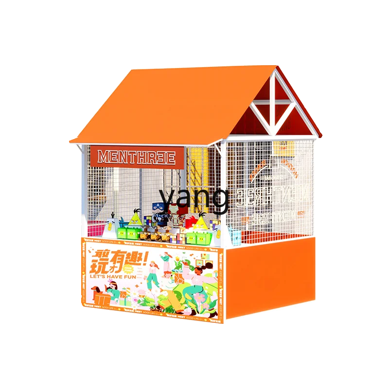 Lmm Snack Street Gourmet Vending Table Outdoor Movable Market Merchandise Booth