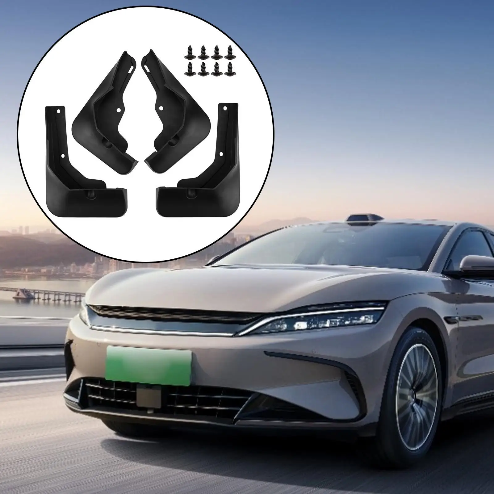 واقي الطين للسيارة، اللوحات الطينية البديلة العملية لسيارة Byd E7