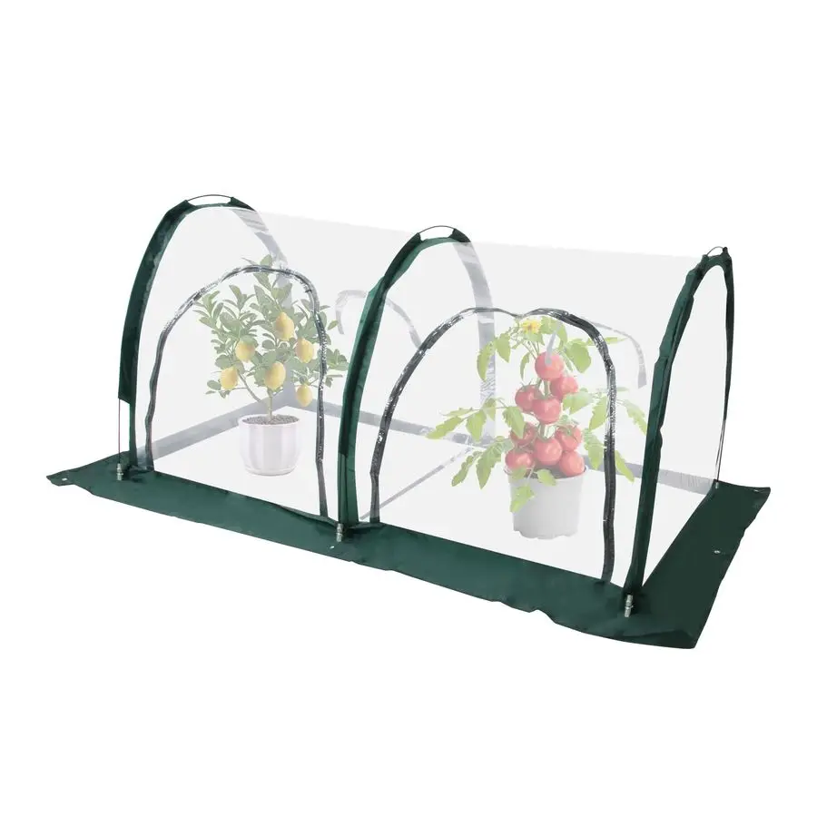 

Tunnel Greenhouse for Outdoors Transparent Mini Greenhouses Ideal for Backyards and Outdoor Vegetable Cultivation 2M